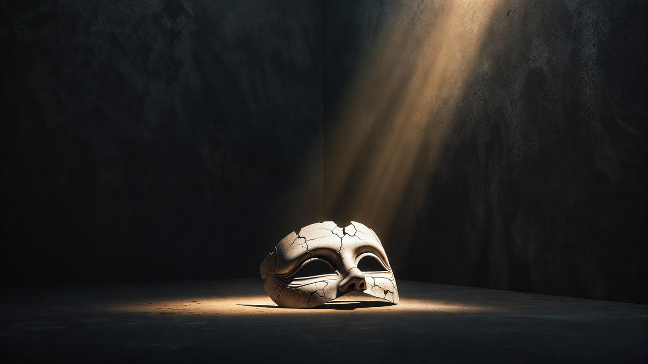 When the Light Reveals What the Mask Tried to Hide (Masquerade)
