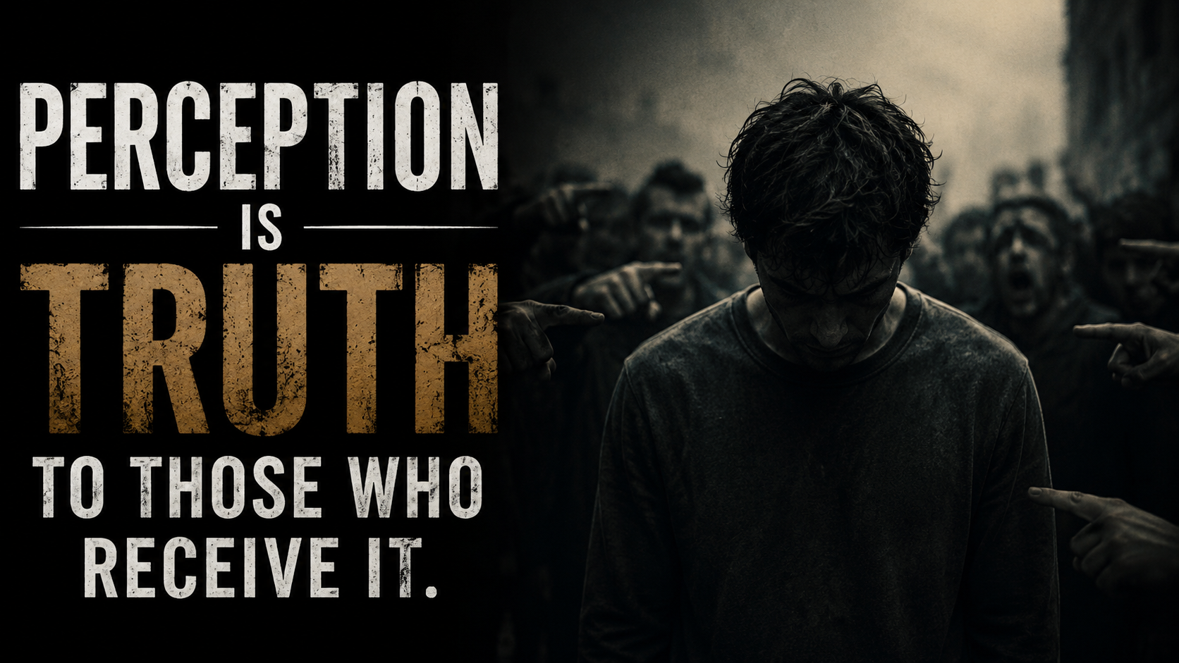 Let Them Perceive: When Truth Does Not Need to Shout